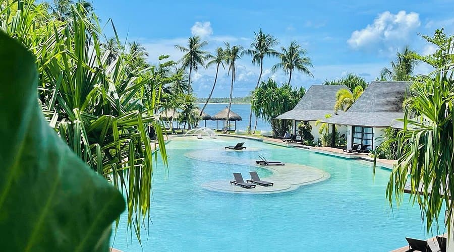 Main pool at Siargao Bleu